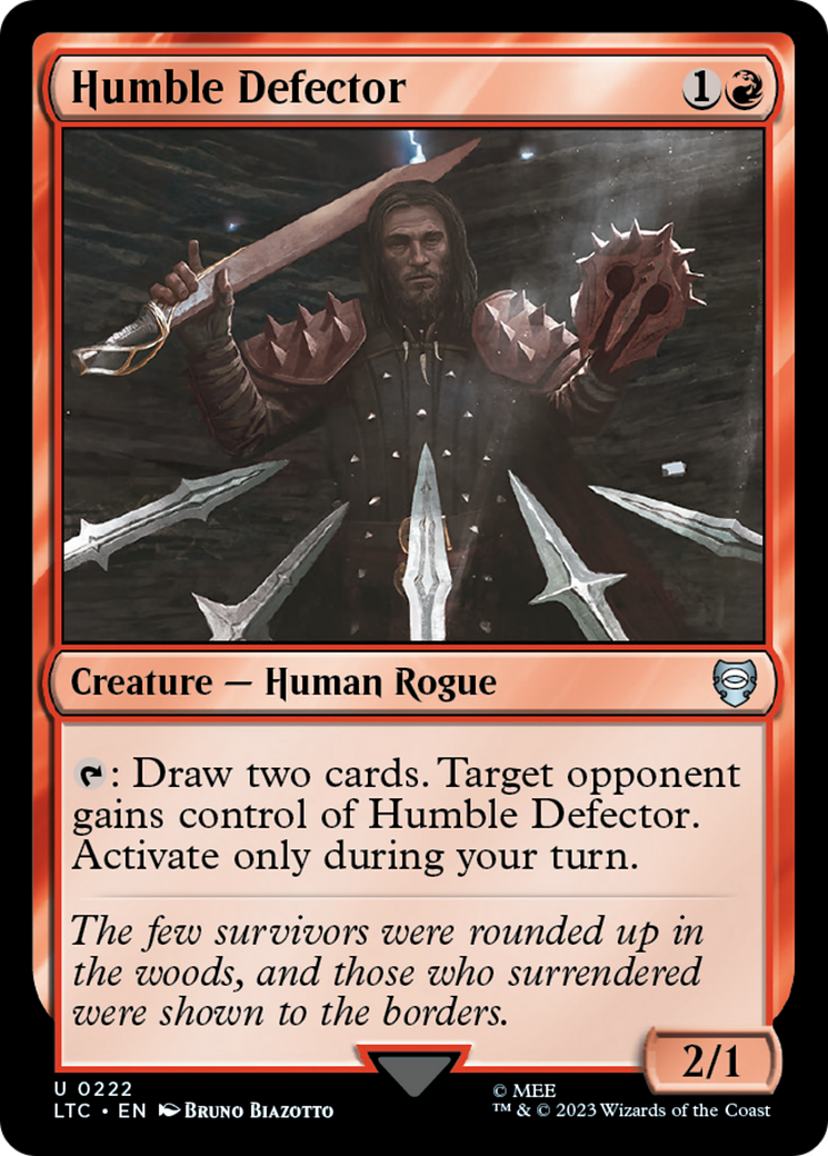 Humble Defector [The Lord of the Rings: Tales of Middle-Earth Commander] | Gate City Games LLC