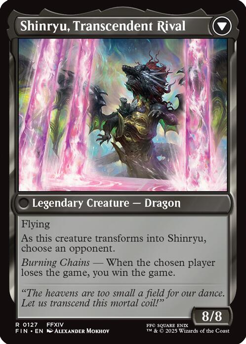 Zenos yae Galvus // Shinryu, Transcendent Rival [FINAL FANTASY] | Gate City Games LLC