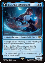 Jill, Shiva's Dominant // Shiva, Warden of Ice [FINAL FANTASY] | Gate City Games LLC