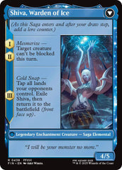 Jill, Shiva's Dominant // Shiva, Warden of Ice (Extended Art) [FINAL FANTASY] | Gate City Games LLC
