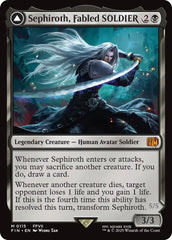Sephiroth, Fabled SOLDIER // Sephiroth, One-Winged Angel [FINAL FANTASY] | Gate City Games LLC