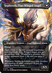 Sephiroth, Fabled SOLDIER // Sephiroth, One-Winged Angel (Borderless) (0317) [FINAL FANTASY] | Gate City Games LLC