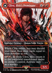 Clive, Ifrit's Dominant // Ifrit, Warden of Inferno (Borderless) (0318) [FINAL FANTASY] | Gate City Games LLC