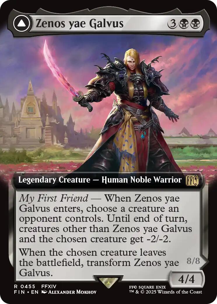 Zenos yae Galvus // Shinryu, Transcendent Rival (Extended Art) [FINAL FANTASY] | Gate City Games LLC