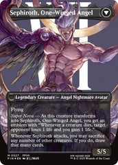 Sephiroth, Fabled SOLDIER // Sephiroth, One-Winged Angel (Borderless) (Surge Foil) [FINAL FANTASY] | Gate City Games LLC