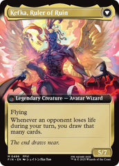 Kefka, Court Mage // Kefka, Ruler of Ruin (Extended Art) [FINAL FANTASY] | Gate City Games LLC