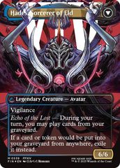Emet-Selch, Unsundered // Hades, Sorcerer of Eld (Borderless) (Surge Foil) [FINAL FANTASY] | Gate City Games LLC
