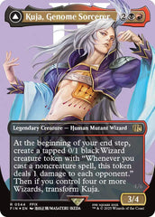 Kuja, Genome Sorcerer // Trance Kuja, Fate Defied (Borderless) (Surge Foil) [FINAL FANTASY] | Gate City Games LLC