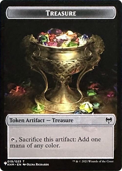 Treasure // Egg Double-Sided Token [Secret Lair Drop Series] | Gate City Games LLC