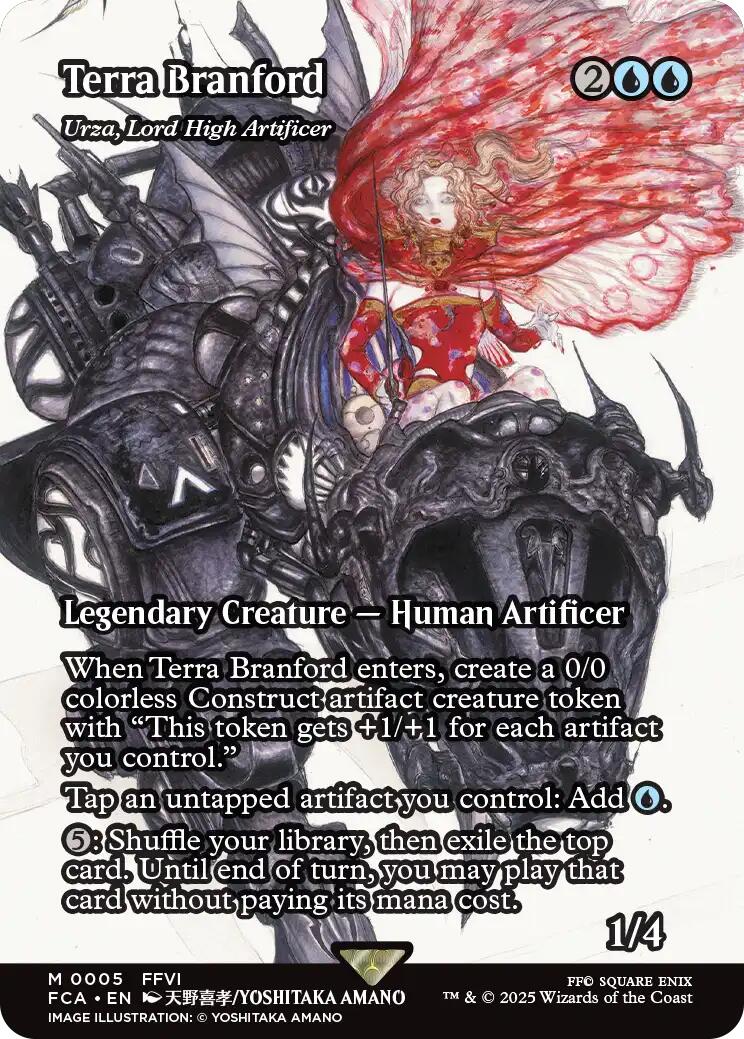 Terra Branford - Urza, Lord High Artificer (Showcase) [FINAL FANTASY : Through the Ages] | Gate City Games LLC