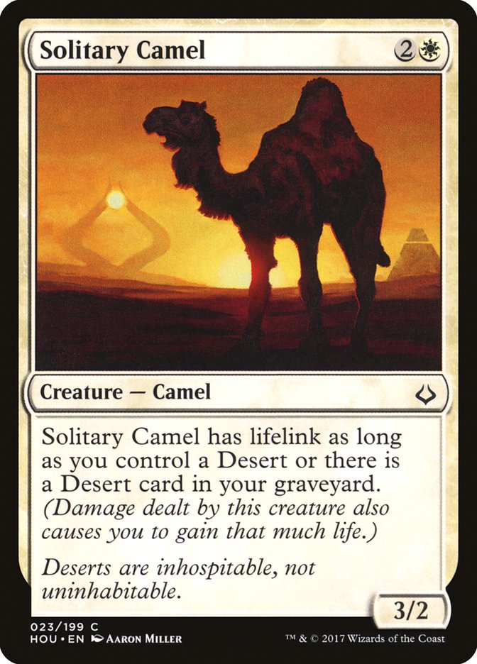 Solitary Camel [Hour of Devastation] | Gate City Games LLC