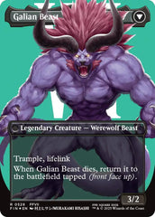 Vincent Valentine // Galian Beast (Borderless) (Surge Foil) [FINAL FANTASY] | Gate City Games LLC