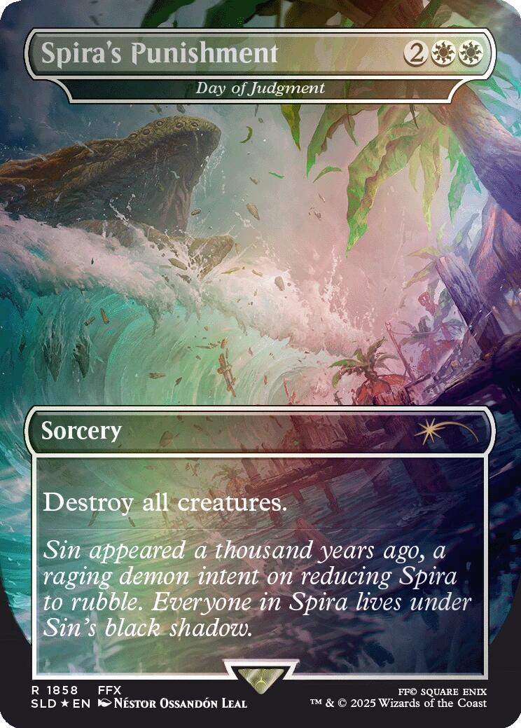 Spira's Punishment - Day of Judgment (Rainbow Foil) [Secret Lair Drop Series] | Gate City Games LLC