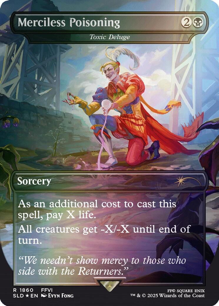 Merciless Poisoning - Toxic Deluge (Rainbow Foil) [Secret Lair Drop Series] | Gate City Games LLC