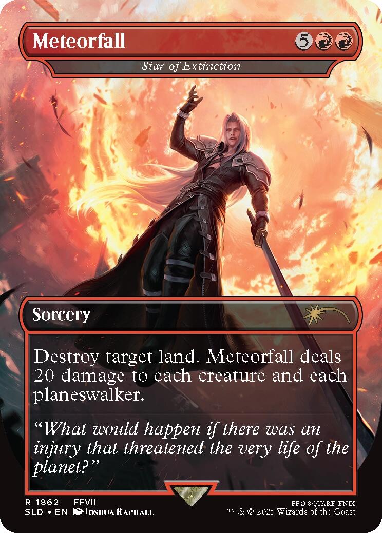 Meteorfall - Star of Extinction [Secret Lair Drop Series] | Gate City Games LLC