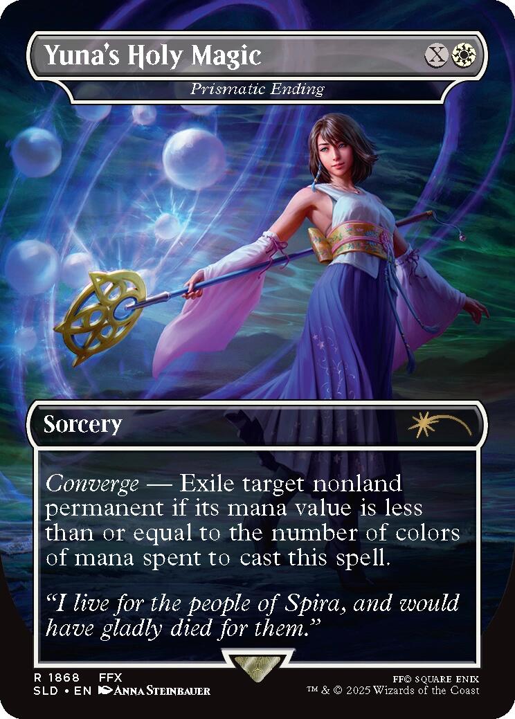 Yuna's Holy Magic - Prismatic Ending [Secret Lair Drop Series] | Gate City Games LLC