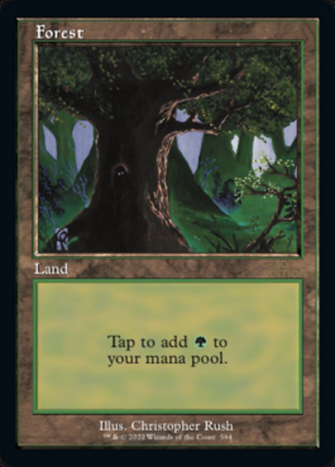 Forest (Retro) (594) [30th Anniversary Edition] | Gate City Games LLC