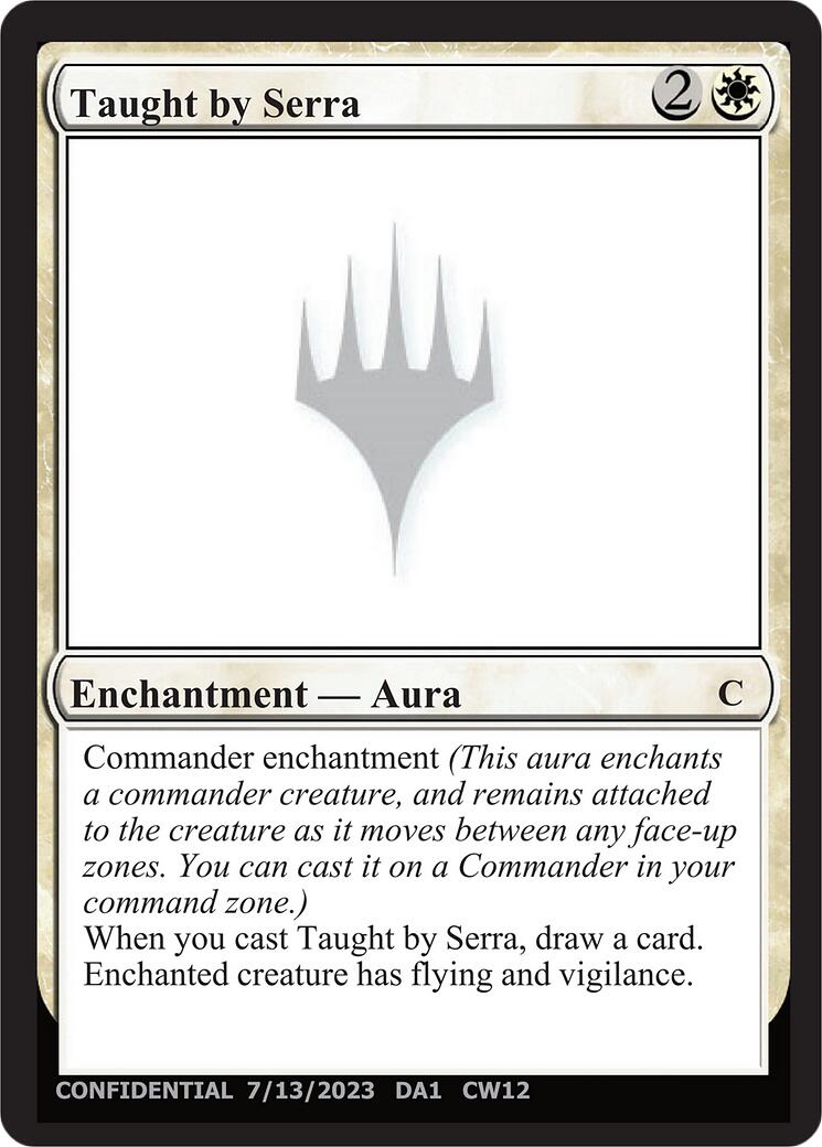 Taught by Serra [Unknown Event] | Gate City Games LLC