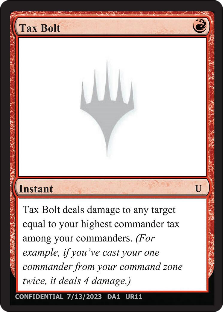 Tax Bolt [Mystery Booster] | Gate City Games LLC