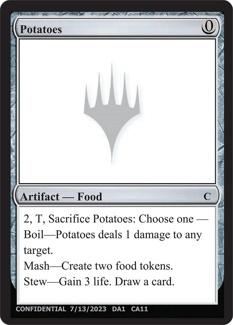 Potatoes [Mystery Booster] | Gate City Games LLC
