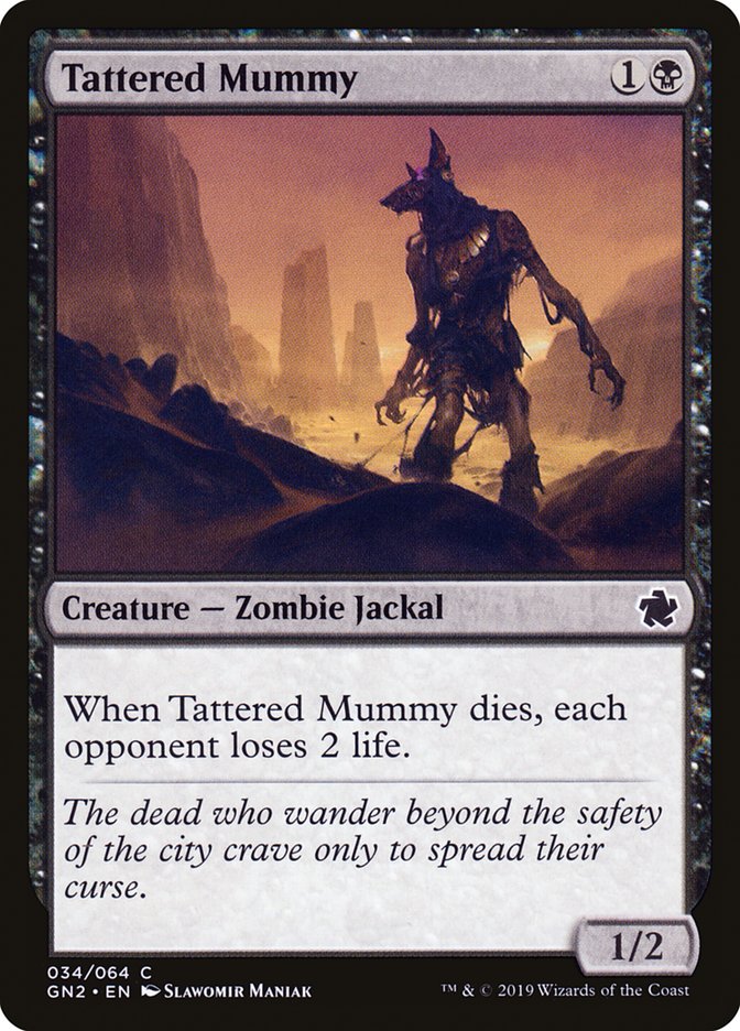 Tattered Mummy [Game Night 2019] | Gate City Games LLC