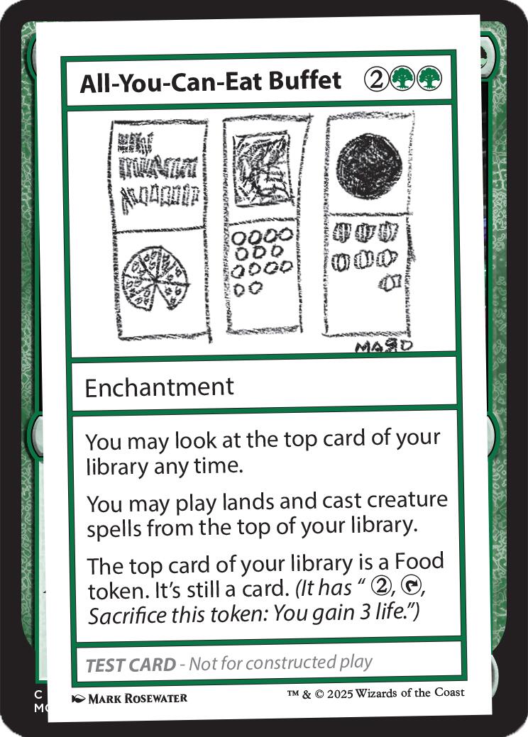 All-You-Can-Eat Buffet [Mystery Booster Playtest Cards] | Gate City Games LLC