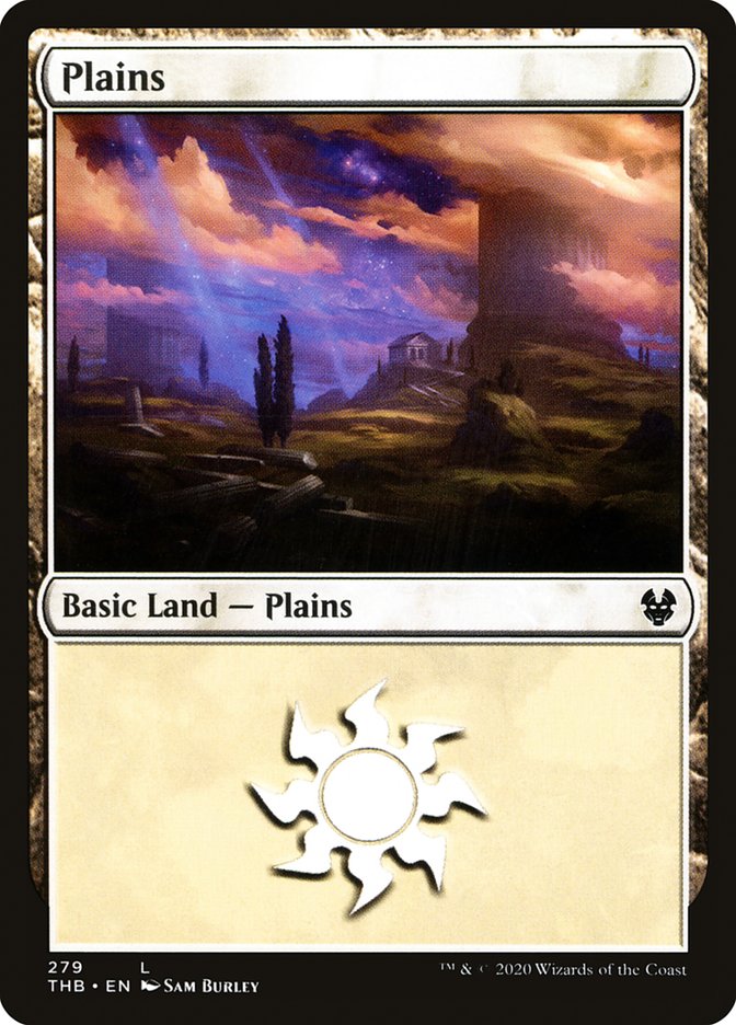Plains (279) [Theros Beyond Death] | Gate City Games LLC