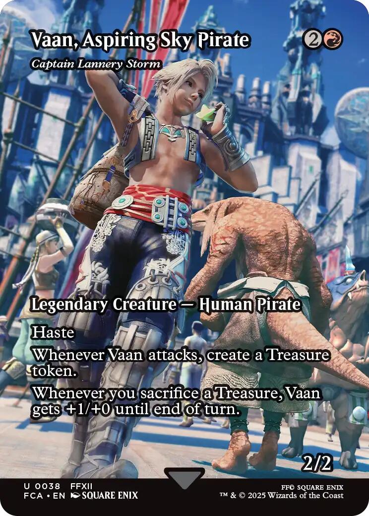 Vaan, Aspiring Sky Pirate - Captain Lannery Storm (Showcase) [FINAL FANTASY : Through the Ages] | Gate City Games LLC
