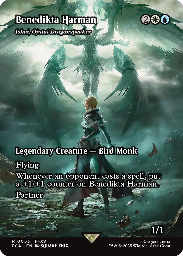 Benedikta Harman - Ishai, Ojutai Dragonspeaker (Showcase) [FINAL FANTASY : Through the Ages] | Gate City Games LLC
