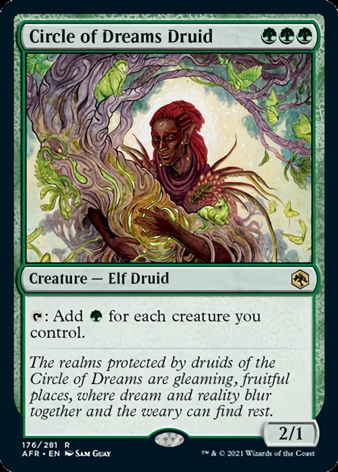 Circle of Dreams Druid [Dungeons & Dragons: Adventures in the Forgotten Realms] | Gate City Games LLC