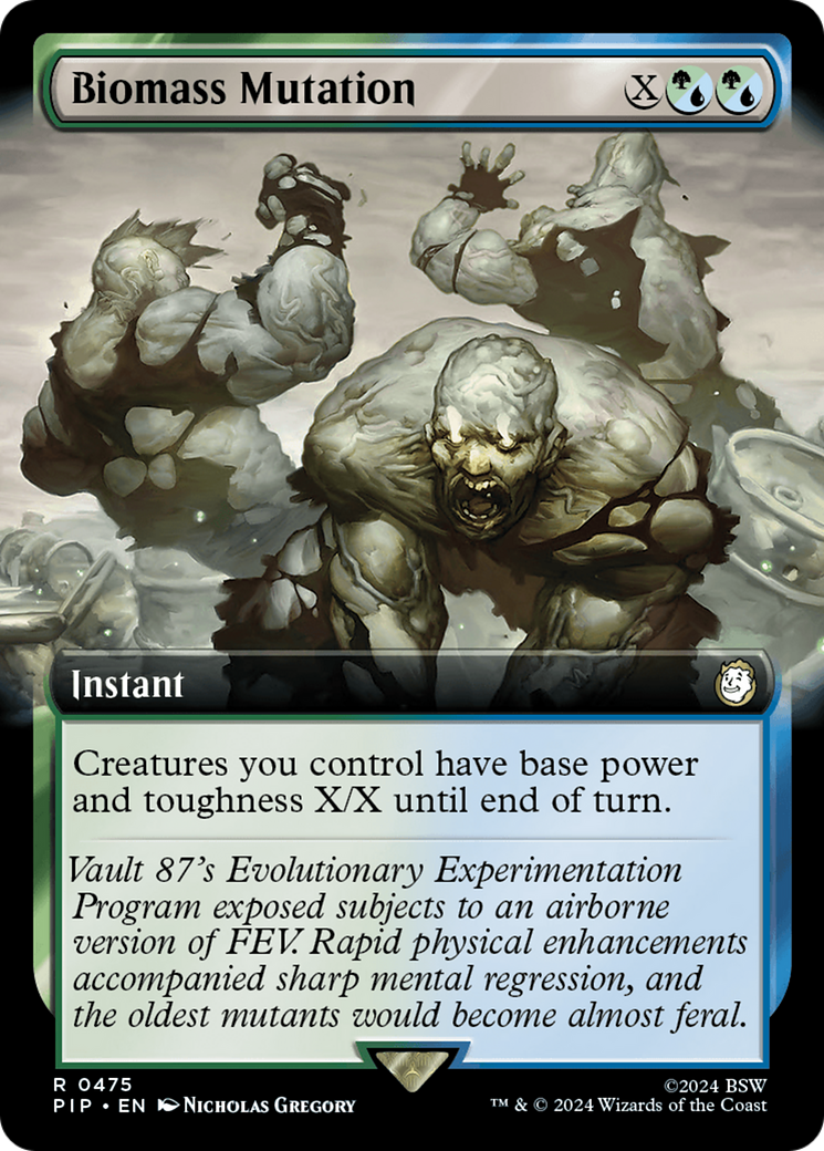 Biomass Mutation (Extended Art) [Fallout] | Gate City Games LLC