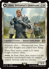 Dion, Bahamut's Dominant // Bahamut, Warden of Light [FINAL FANTASY] | Gate City Games LLC