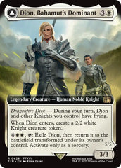 Dion, Bahamut's Dominant // Bahamut, Warden of Light (Extended Art) [FINAL FANTASY] | Gate City Games LLC
