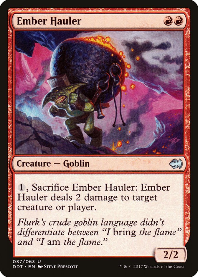 Ember Hauler [Duel Decks: Merfolk vs. Goblins] | Gate City Games LLC