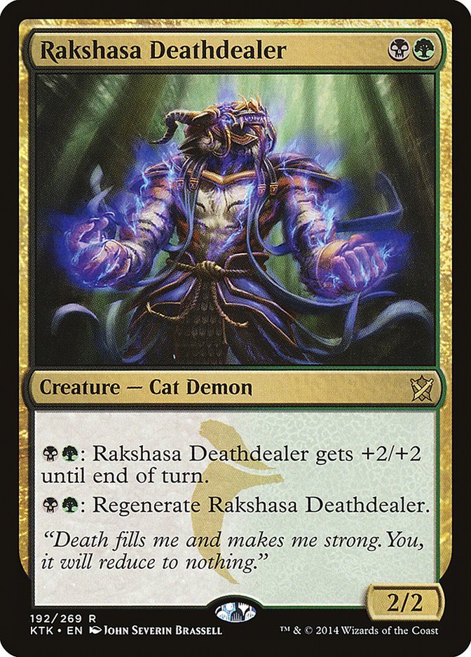 Rakshasa Deathdealer [Khans of Tarkir] | Gate City Games LLC