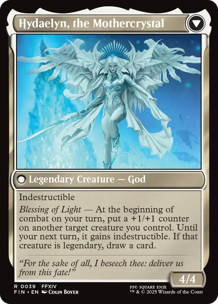 Venat, Heart of Hydaelyn // Hydaelyn, the Mothercrystal [FINAL FANTASY] | Gate City Games LLC