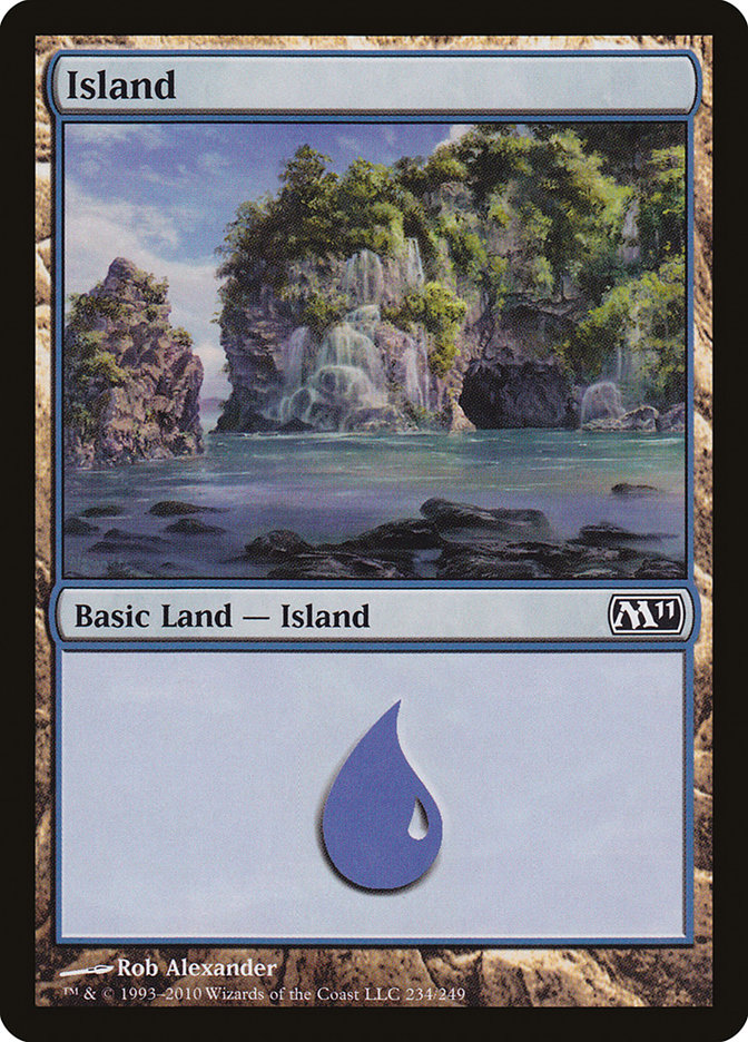 Island (234) [Magic 2011] | Gate City Games LLC
