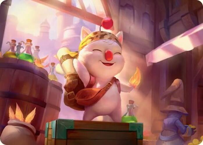 Stiltzkin, Moogle Merchant Art Card [FINAL FANTASY Art Series] | Gate City Games LLC