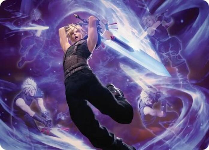 Cloud's Limit Break Art Card [FINAL FANTASY Art Series] | Gate City Games LLC