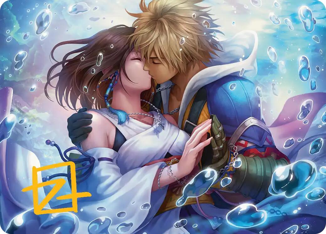 Together Forever Art Card (Gold-Stamped Signature) [FINAL FANTASY Art Series] | Gate City Games LLC