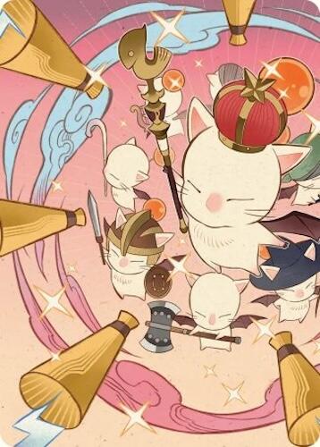Summon: Good King Mog XII Art Card [FINAL FANTASY Art Series] | Gate City Games LLC