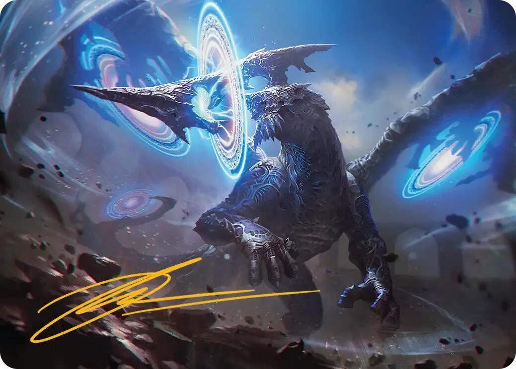 Yiazmat, Ultimate Mark Art Card (Gold-Stamped Signature) [FINAL FANTASY Art Series] | Gate City Games LLC