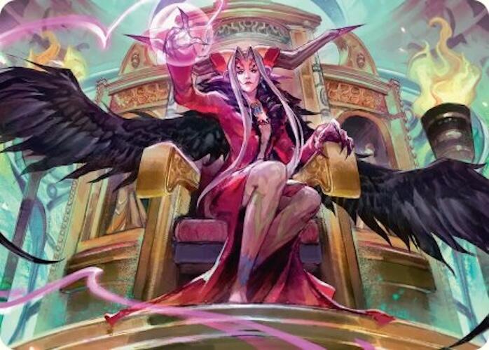 Sorceress's Schemes Art Card [FINAL FANTASY Art Series] | Gate City Games LLC