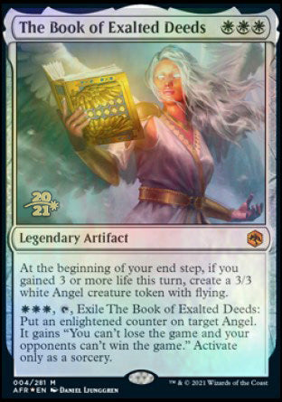 The Book of Exalted Deeds [Dungeons & Dragons: Adventures in the Forgotten Realms Prerelease Promos] | Gate City Games LLC