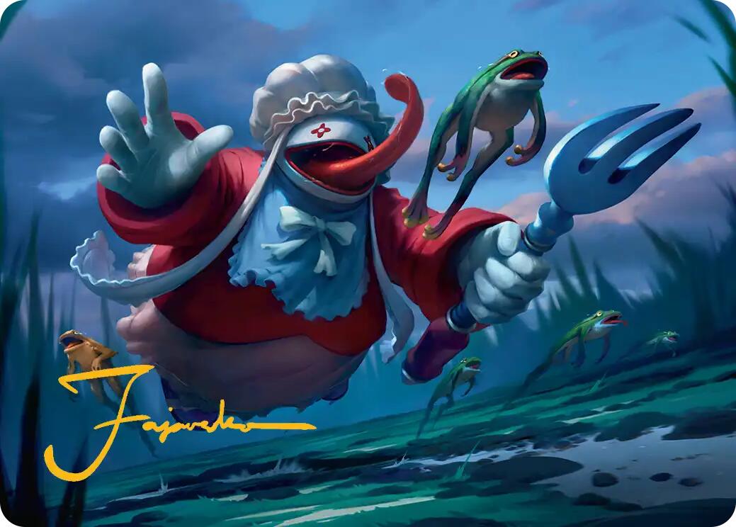 Quina, Qu Gourmet Art Card (Gold-Stamped Signature) [FINAL FANTASY Art Series] | Gate City Games LLC