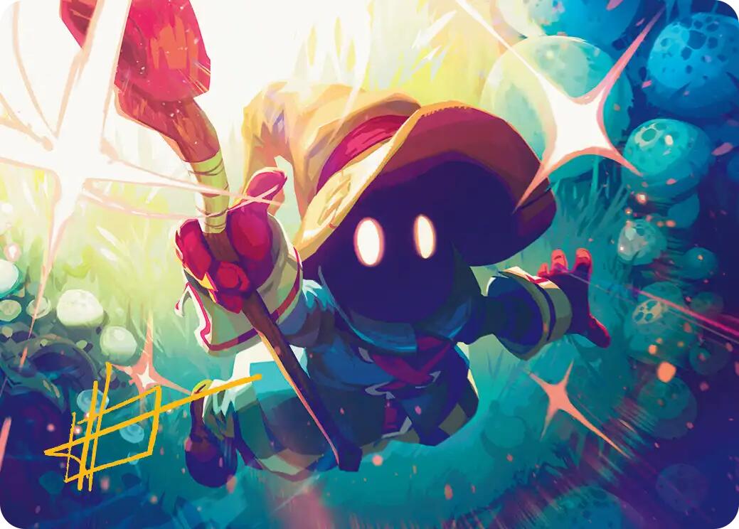 Vivi Ornitier Art Card (Gold-Stamped Signature) [FINAL FANTASY Art Series] | Gate City Games LLC