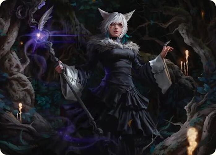 Y'shtola, Night's Blessed Art Card (21) [FINAL FANTASY Art Series] | Gate City Games LLC