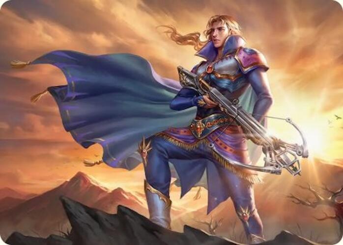 Edgar, Master Machinist Art Card [FINAL FANTASY Art Series] | Gate City Games LLC