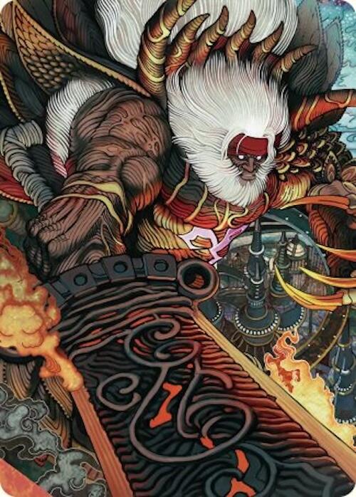 Braska's Final Aeon Art Card [FINAL FANTASY Art Series] | Gate City Games LLC