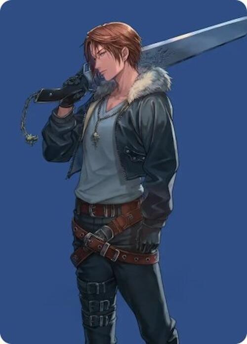 Squall, SeeD Mercenary Art Card [FINAL FANTASY Art Series] | Gate City Games LLC
